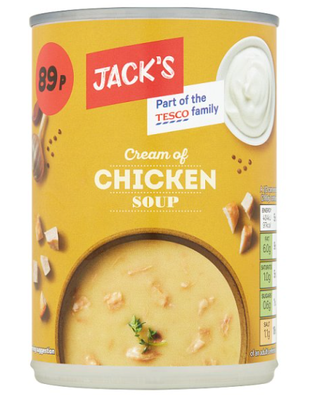 Jack's Cream of Chicken Soup 400g PMP1.00