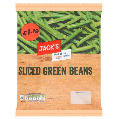 Jack's Sliced Green Beans 500g PMP1.19