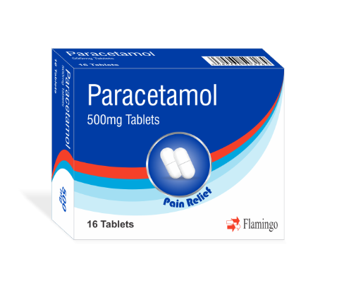 Flamingo Paracetamol 500mg 16 caplets