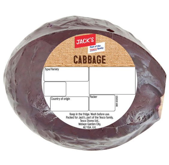 Jacks Red Cabbage ea