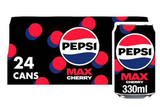 BULK Pepsi Max Cherry cans 24x330ml