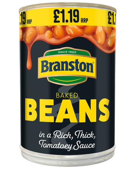 BulkBranston Baked Beans 410g PMP1.19 12pack