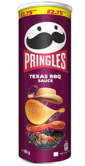 BULK Pringles Texas BBQ 6x165g