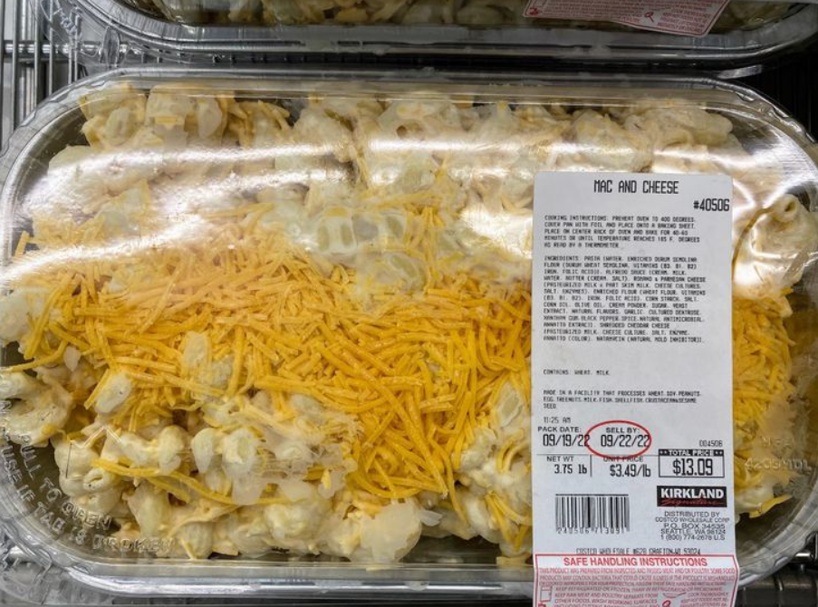 Costco Macaroni Cheese Meal Kit