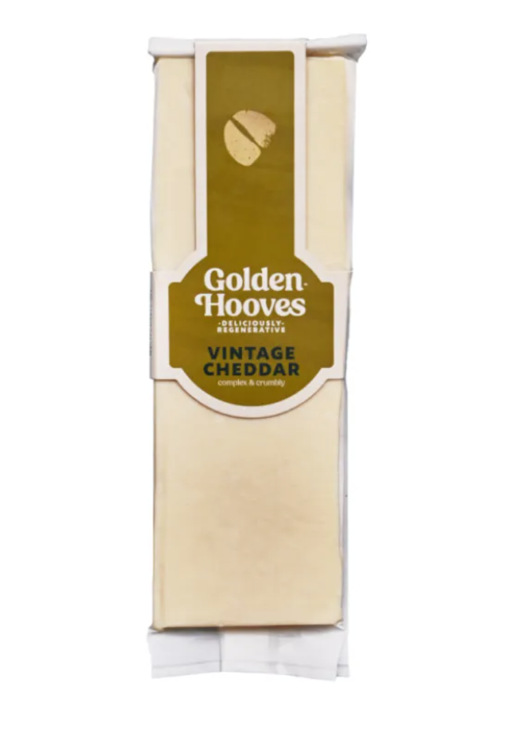 Golden Hooves Vintage Cheddar 200g