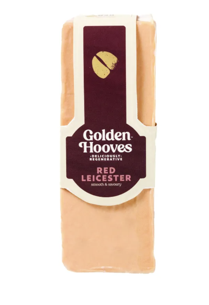 Golden Hooves Red Leicester 200g