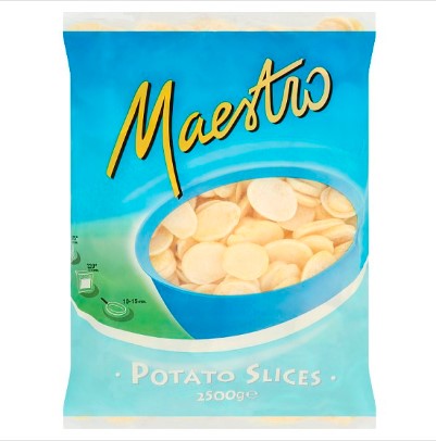 Maestro Potato Slices 2500g