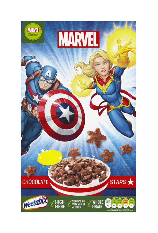 Weetabix Marvel Chocolate Stars 500g