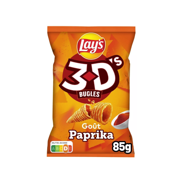 Benenuts Bugles 3D's Paprika 85g