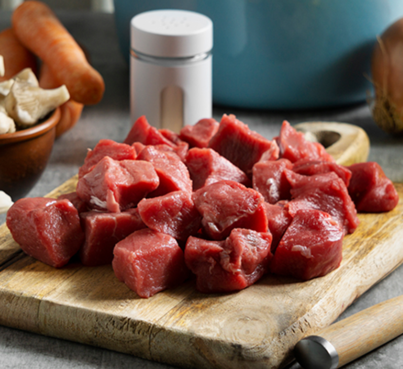 Thorner's XL Diced Beef, 280g, 2for£7