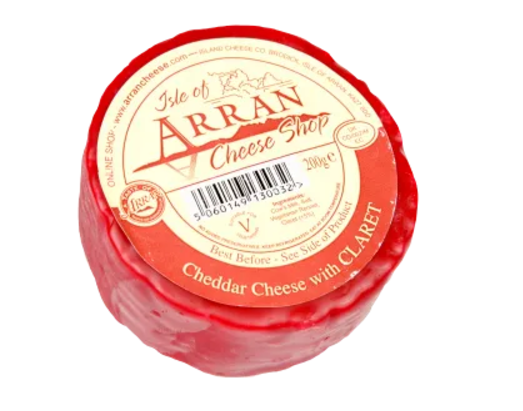 Isle of Arran Claret Cheddar 200g