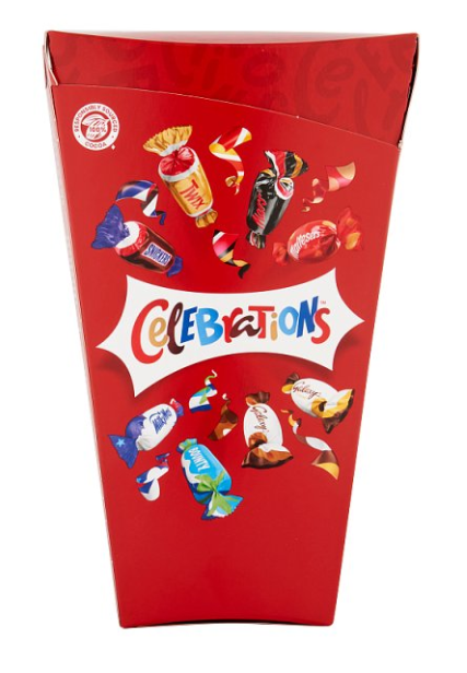 BULK Celebrations Carton 300g x9