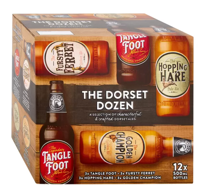 Badger Ales Dorset Dozen 12 x 500ml