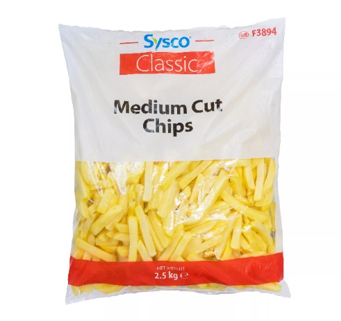 Sysco Classic Medium Cut Chips 7/16 2.5kg