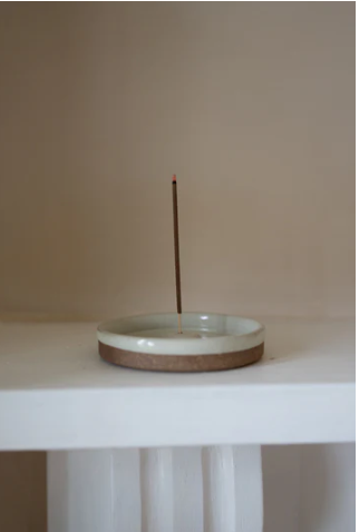 MW Ceramic Incense Holder with Nag Champa Sticks