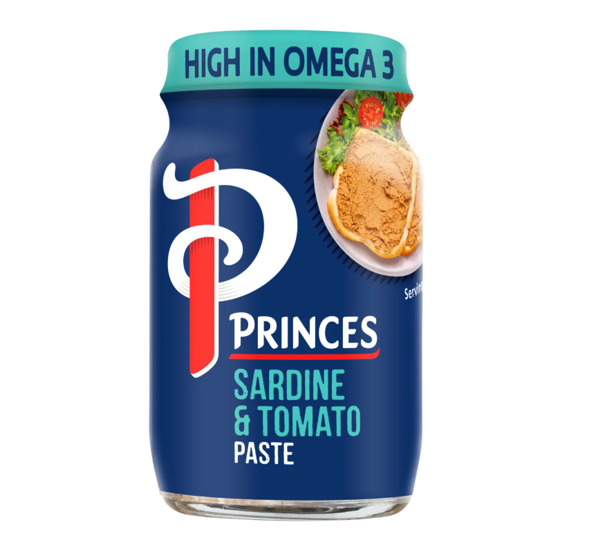 Princes Sardine & Tomato Paste 75g