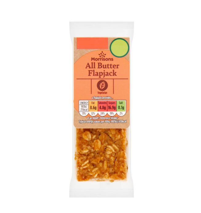 Morrisons All Butter Flapjack Bar 45g