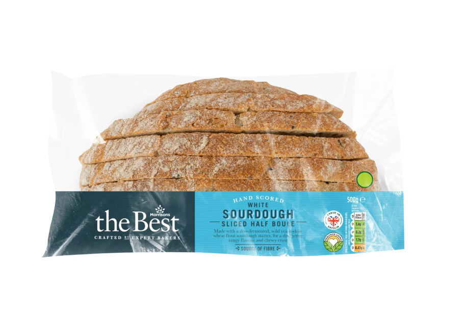Morrisons The Best White Sourdough 500g