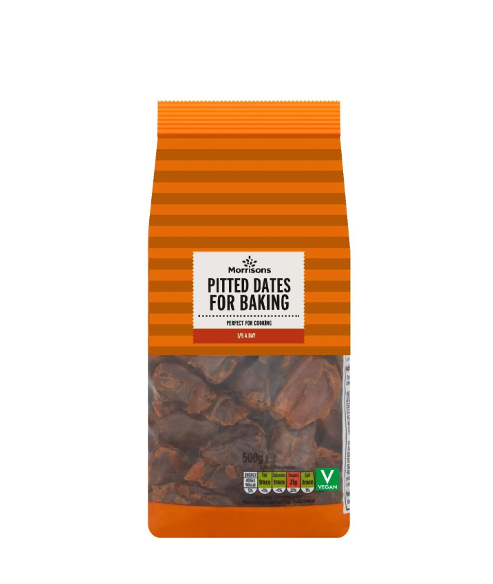 Morrisons Dried Pitted Dates 500g