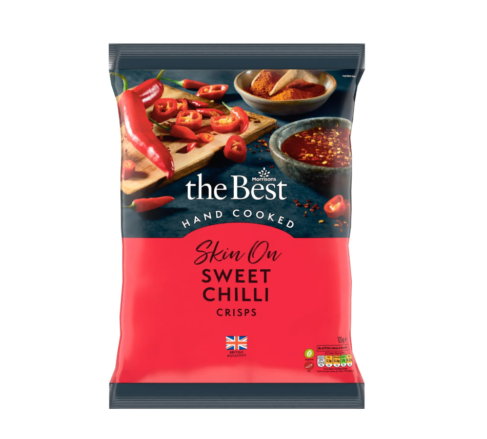 Morrisons The Best Thai Sweet Chilli Crisps 125g