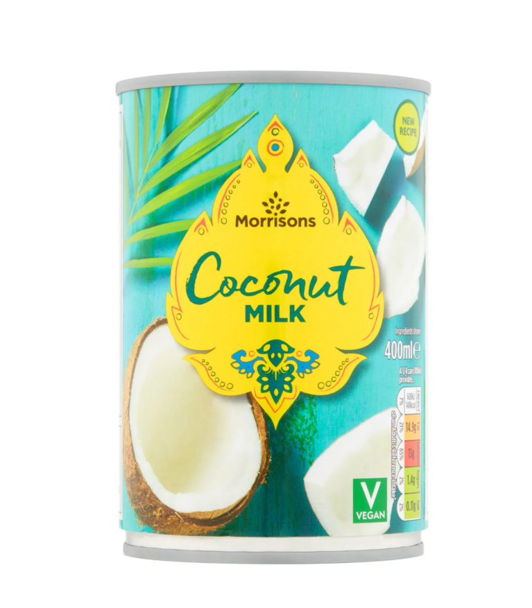 Morrisons Canned Coconut Milk 400ml