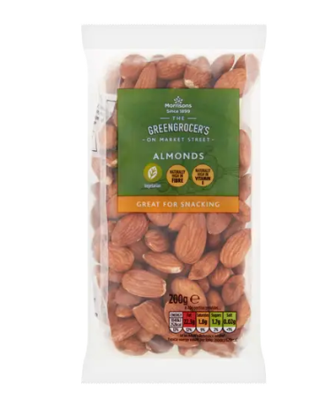 Morrisons Almonds 200g