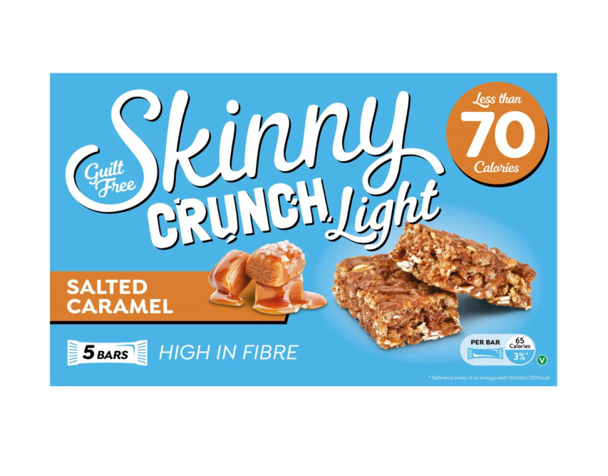 Skinny Crunch Light Salted Caramel Bar 5pk