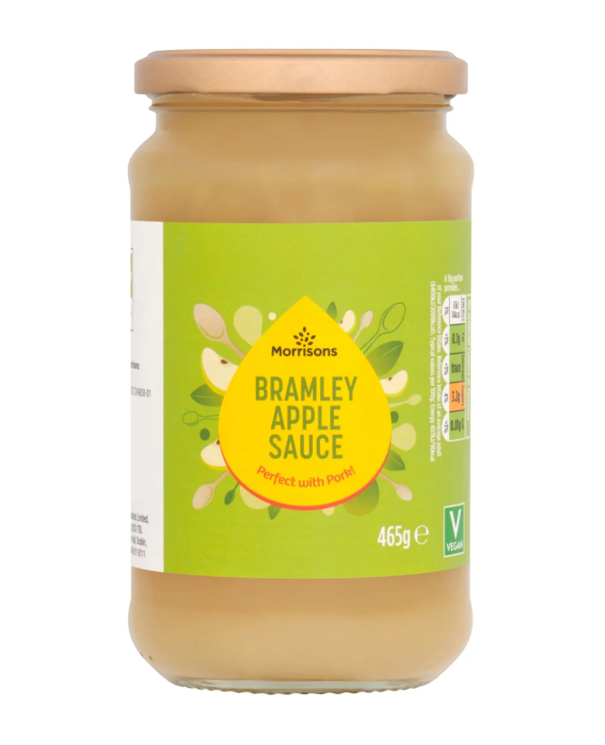 Morrisons Bramley Apple Sauce 465g