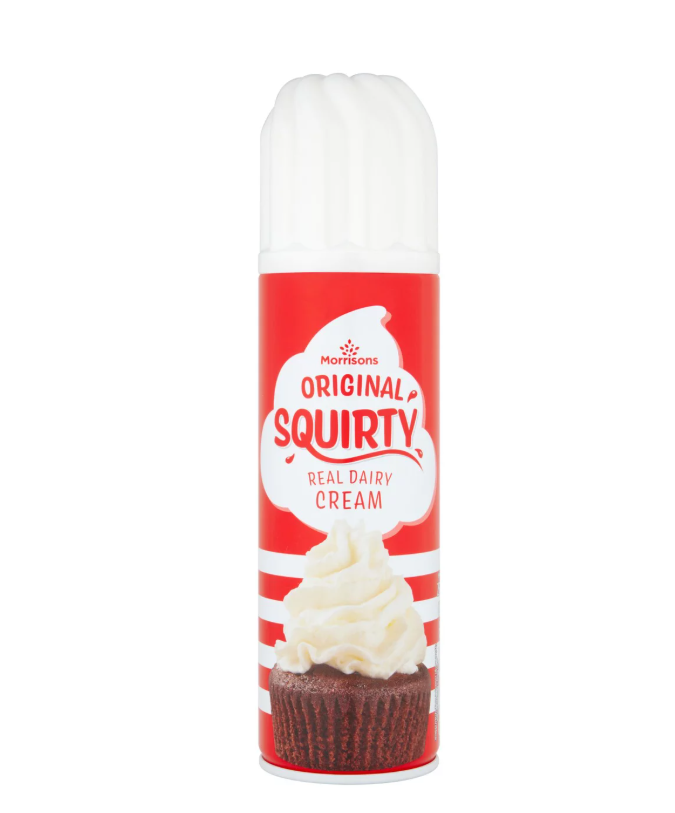 Morrisons Dairy Spray Cream 250g