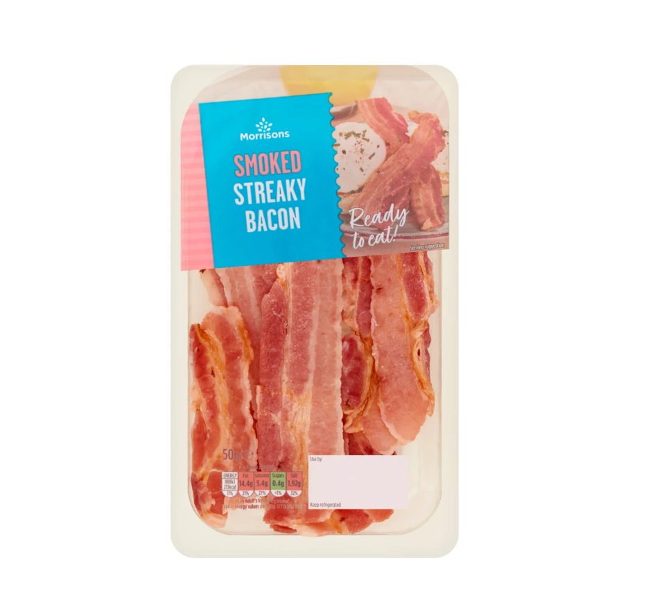 Morrisons Crispy Bacon 50g