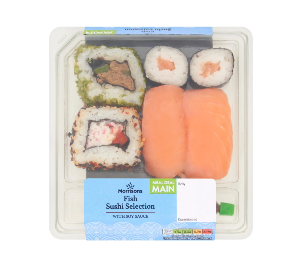 Morrisons Medium Fish Sushi Selection