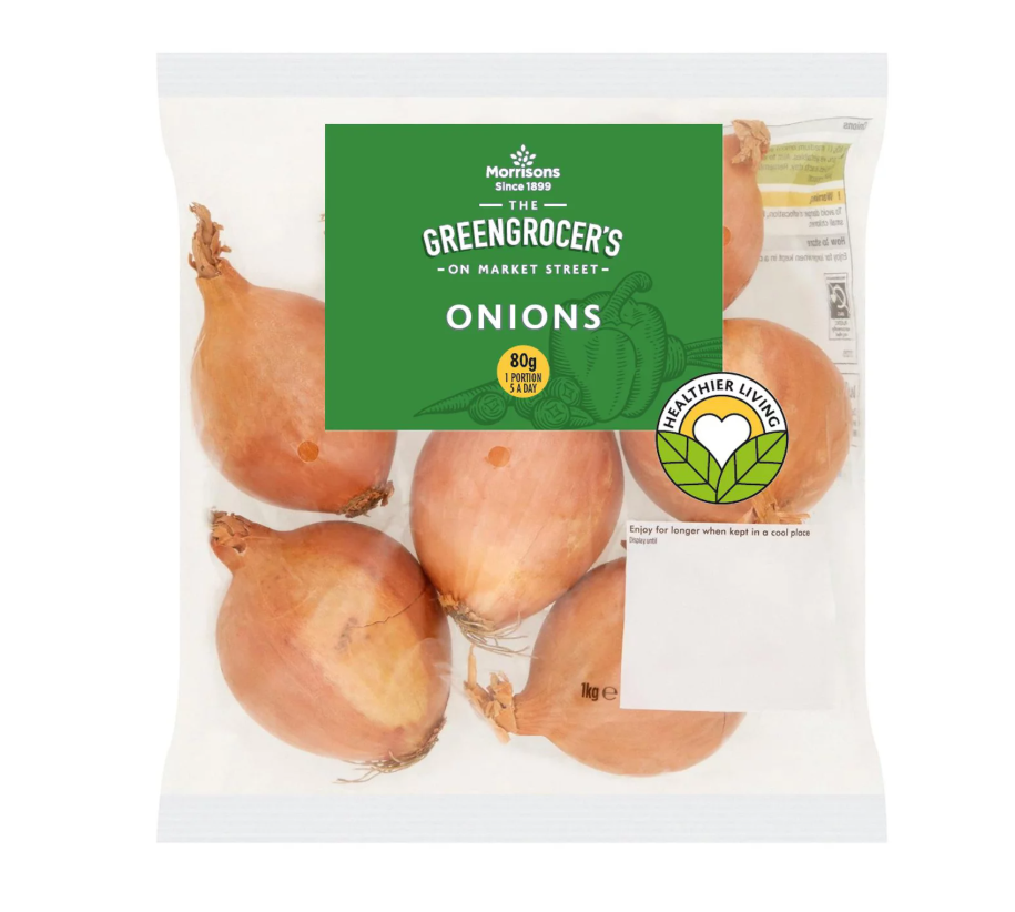 Morrisons Onions 1kg