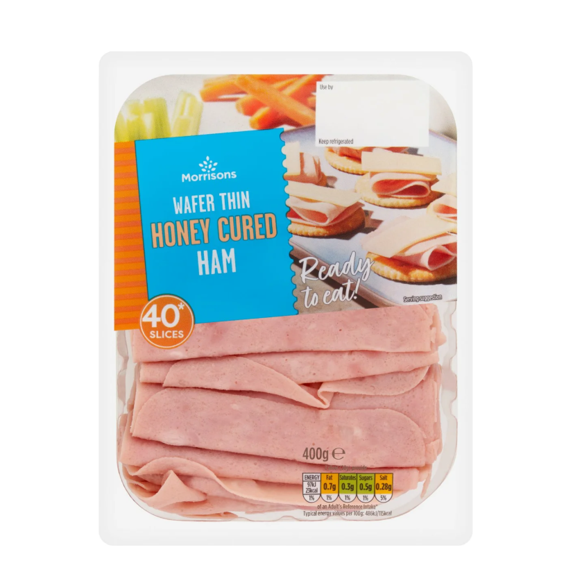 Morrisons Wafer Thin Honey Roast Ham 400g