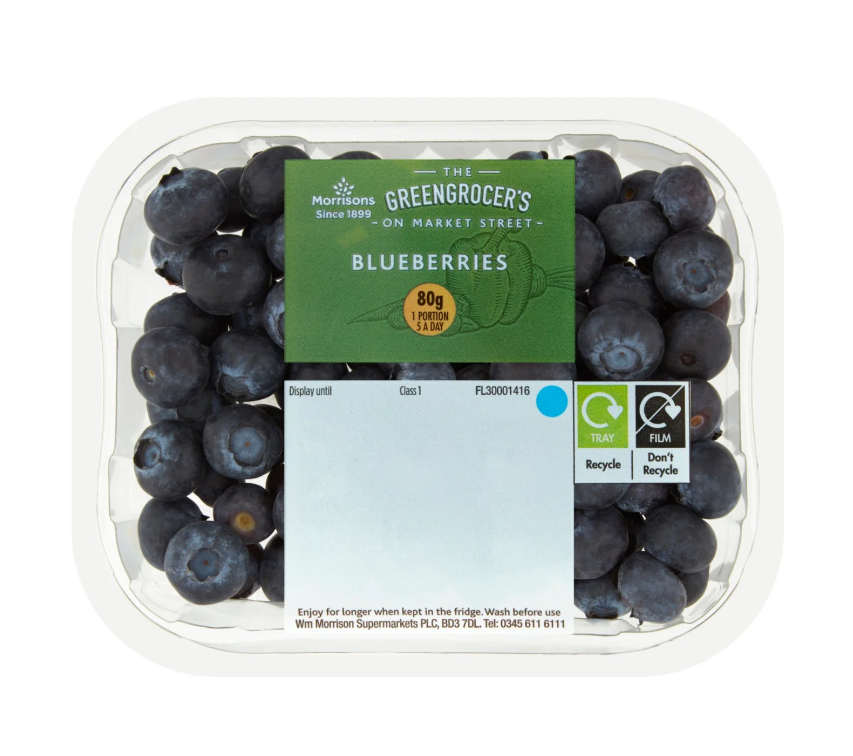 Morrisons Blueberries 150g
