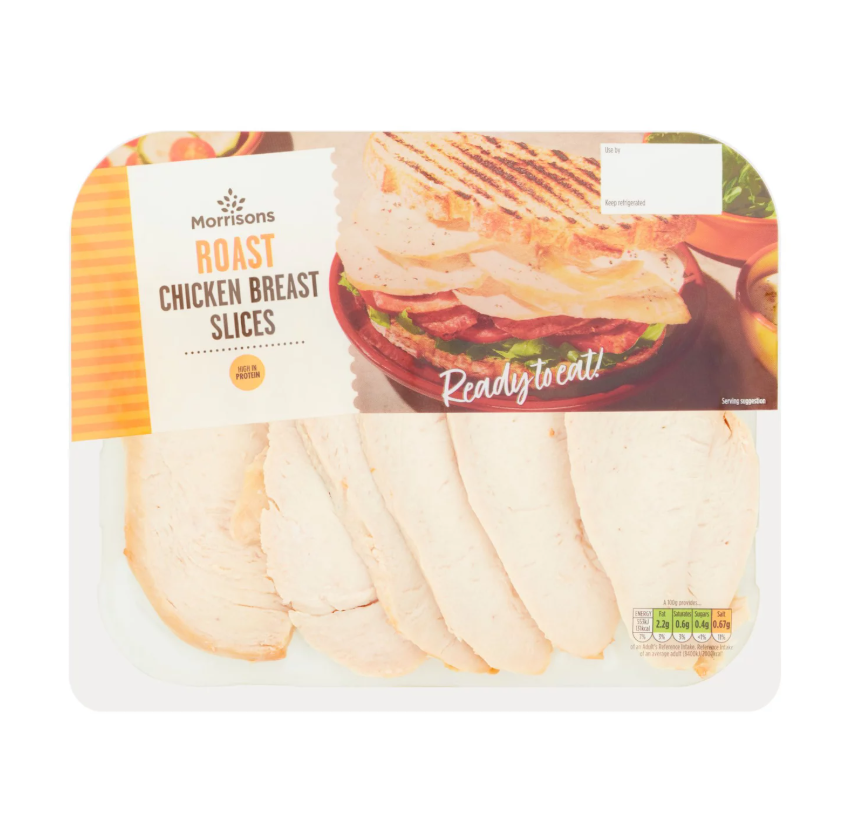 Morrisons Roast Chicken Slices 180g