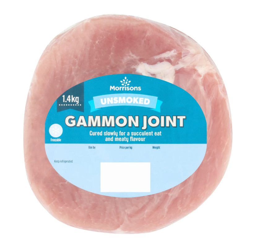 Morrisons Unsmoked Gammon Joint 1.4kg [226]