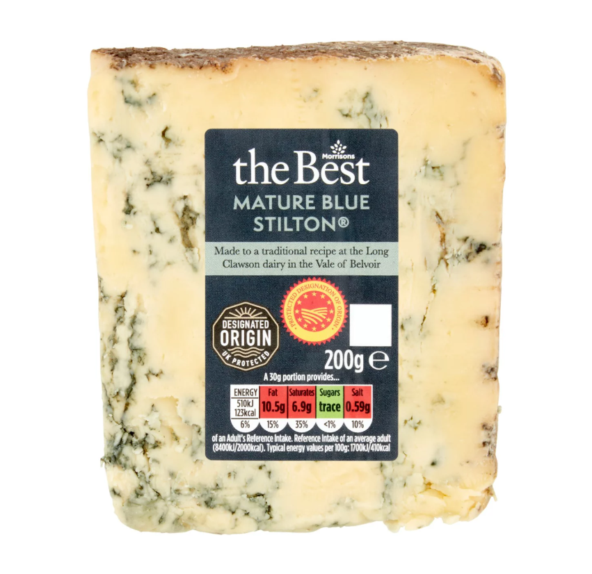 Morrisons The Best Mature Blue Stilton 200g