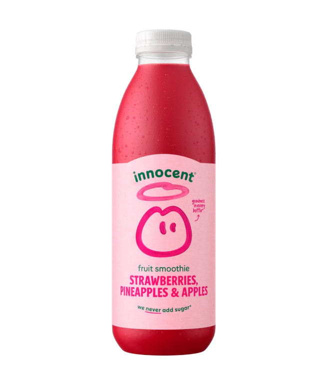Innocent Smoothie Strawberries Pineapples Apples 750ml