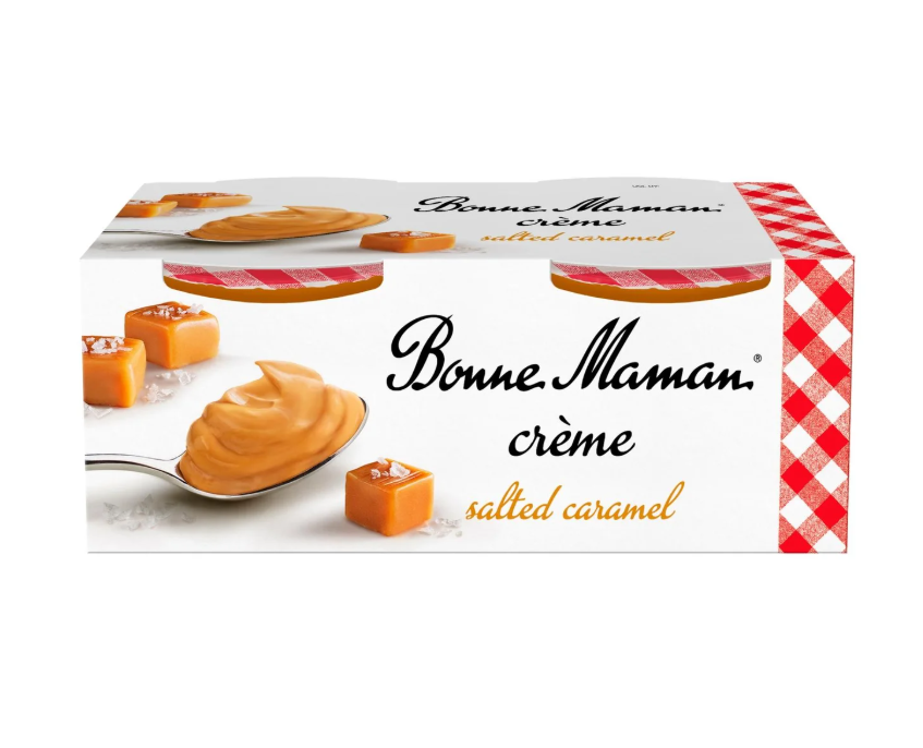 Bonne Maman Salted Caramel Creme 2 x 90g