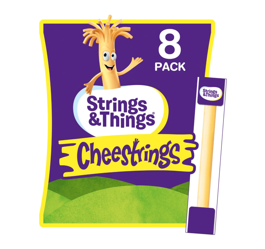 Cheestrings Cheddar Original 8 x 20g