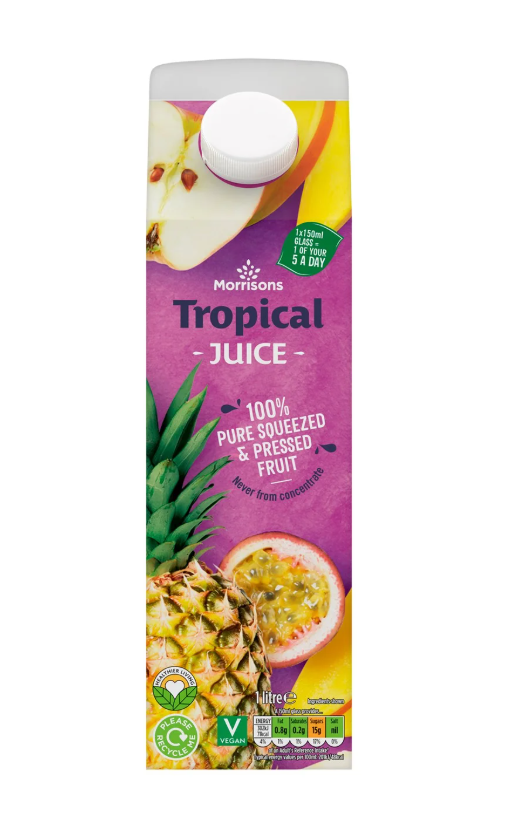 Morrisons Tropical Juice 2L