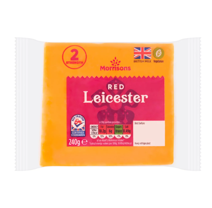 Morrisons Red Leicester 240g [775]