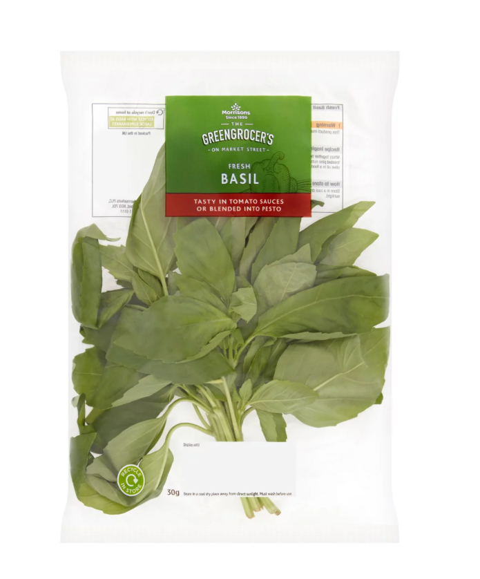 Morrisons Fresh Basil 30g