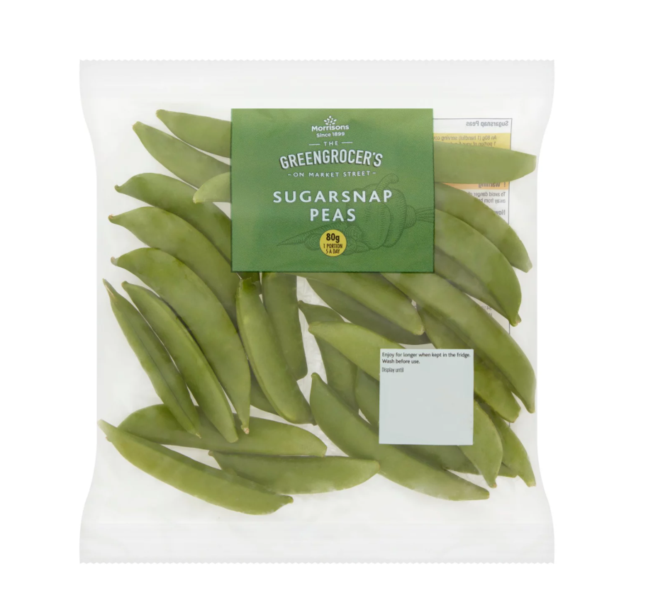Morrisons Sugar Snap Peas 150g