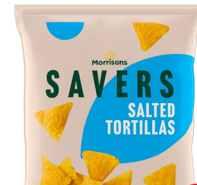 Morrisons Savers Salted Tortillas 180g