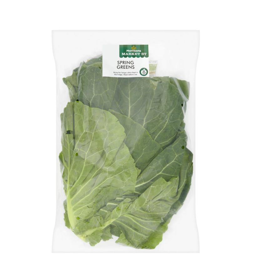 Morrisons Spring Greens 500g