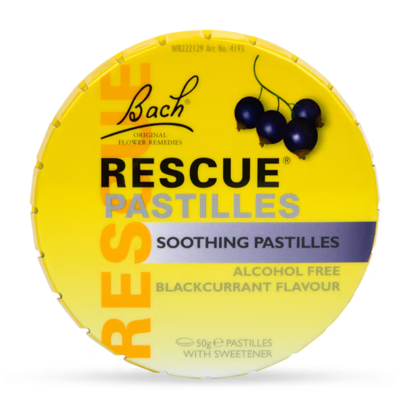 Bach Rescue Remedy Pastilles Blackcurrant 50g
