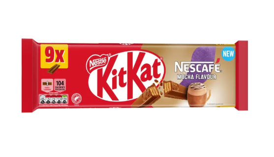 Kit Kat 2 Finger Nescafe Mocha Coffee 9 x 20.7g