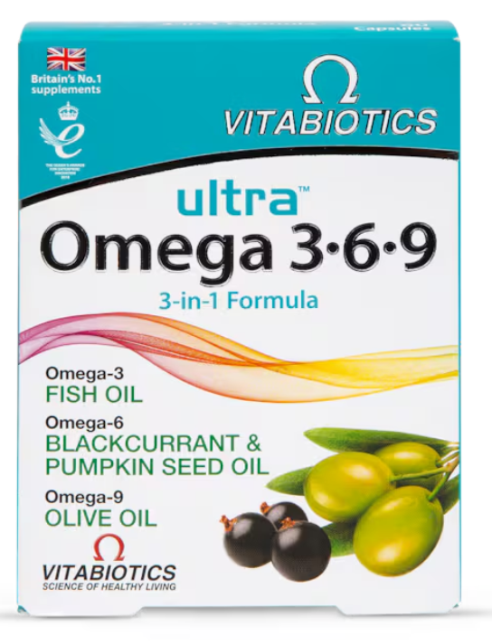 Vitabiotics Ultra Omega 3 6 9