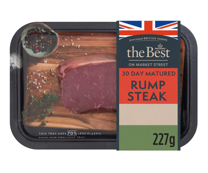 Morrisons The Best Rump Steak 227g